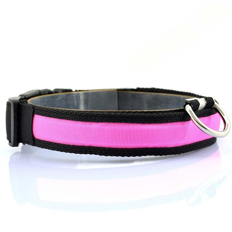 Nylon LED Dog Collar