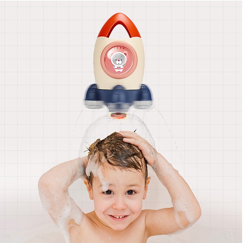 Spinning Rocket Bath Toy