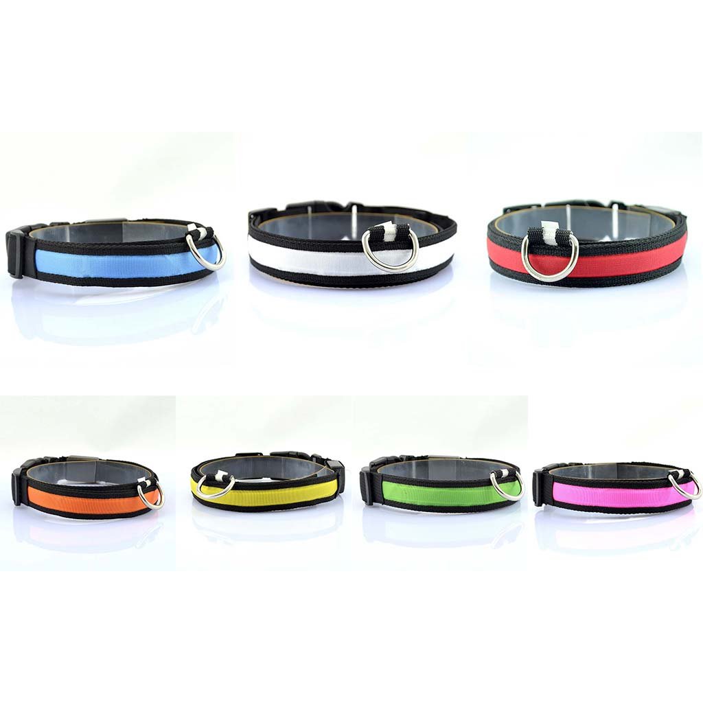 Nylon LED Dog Collar