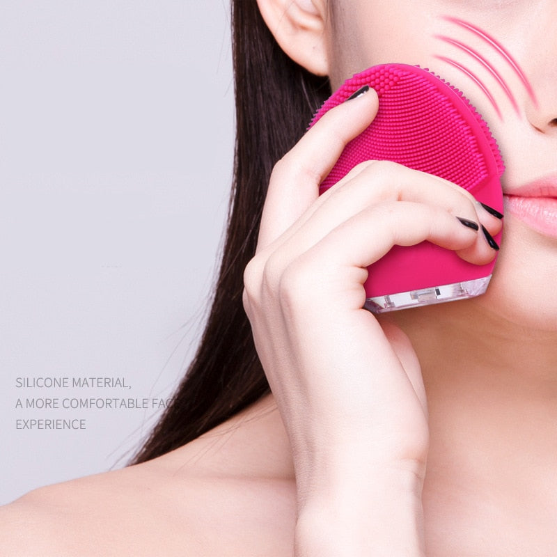 Mini Electric Facial Cleansing Brush