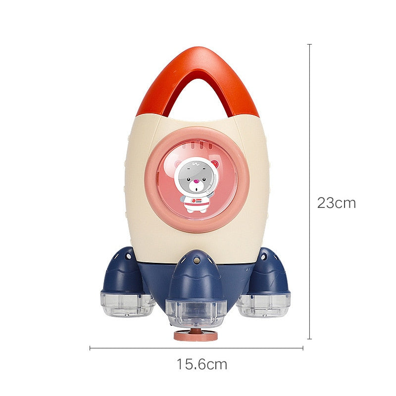 Spinning Rocket Bath Toy