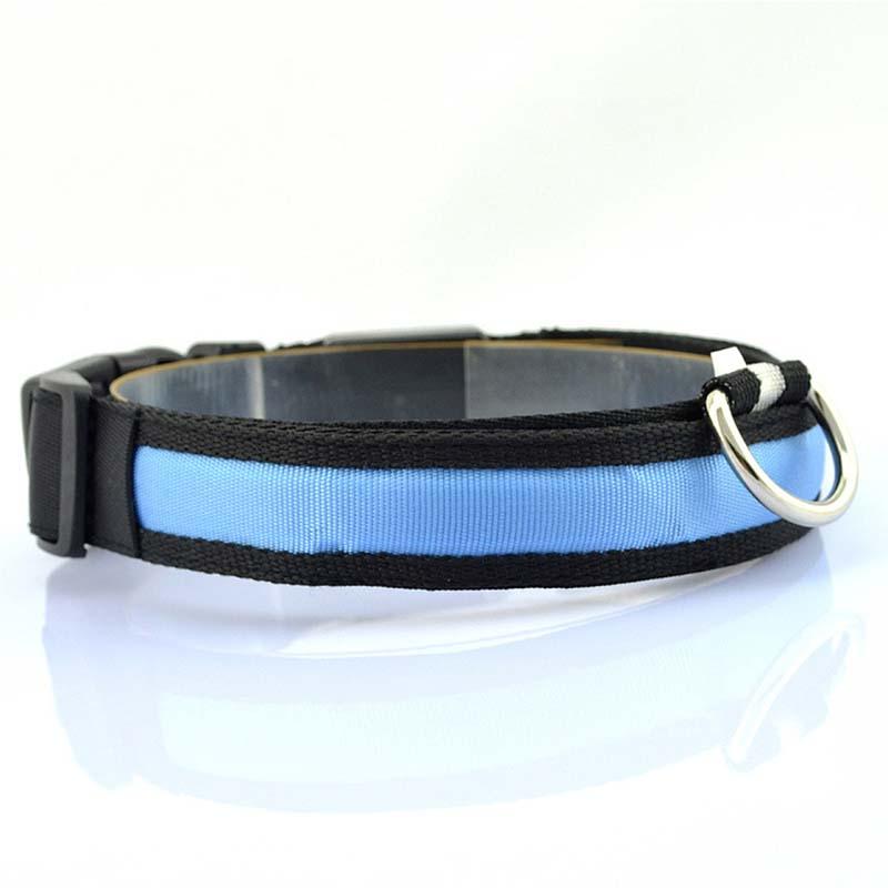 Nylon LED Dog Collar